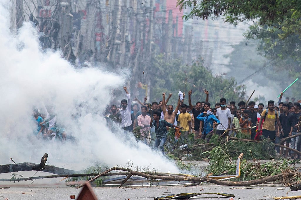 | Photo: AP : Bangladesh protests